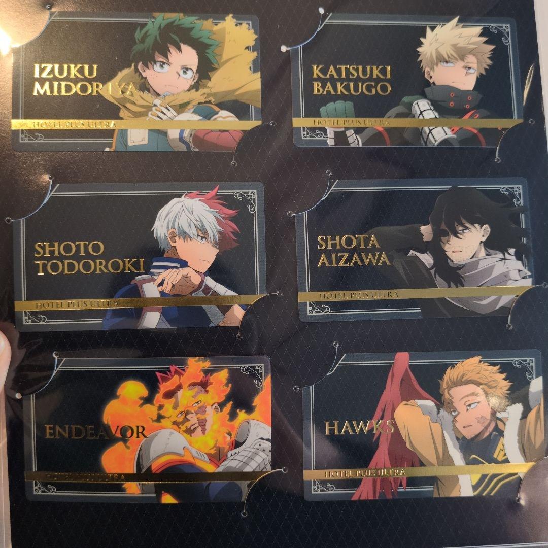 ヒロアカ　東急コラボ　オリジナルカードキーレプリカ