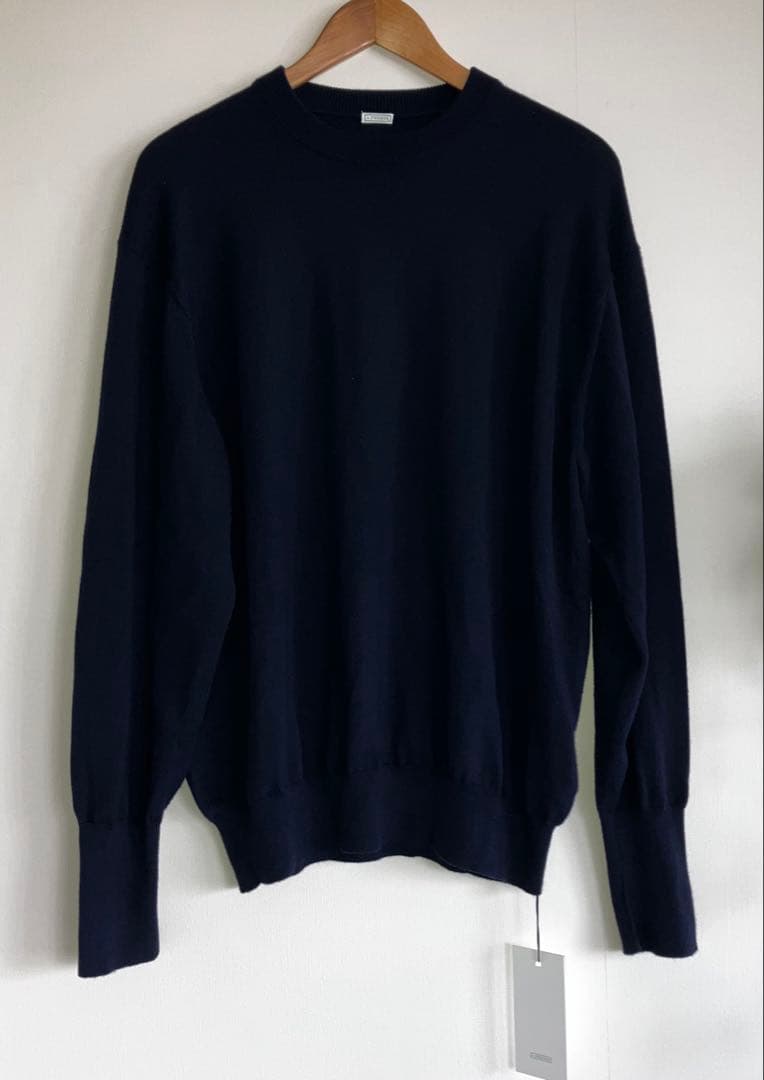 トップス A.PRESSE 22FW L/S Knit T-Shirt NAVY 3
