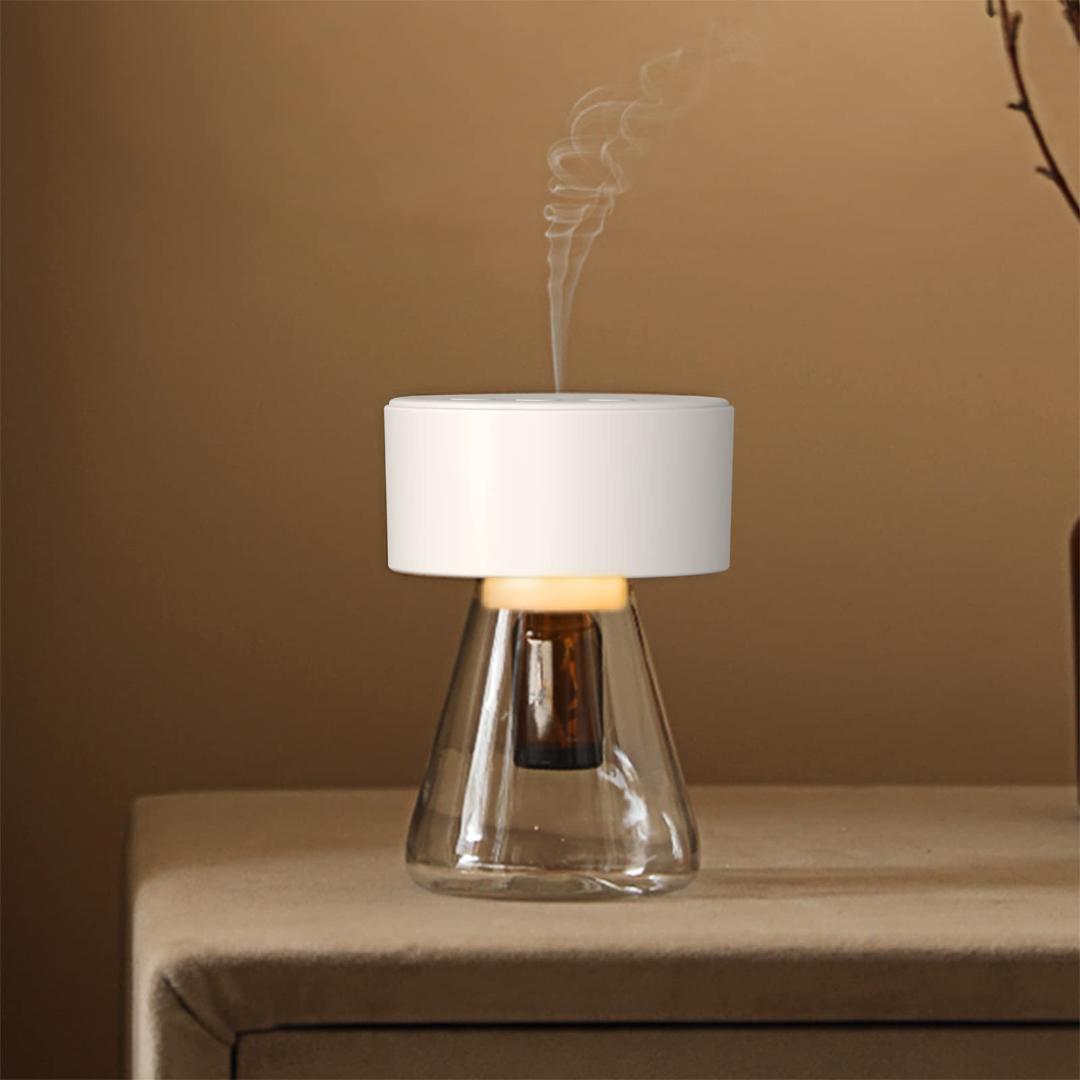 ☆自分好みにDIY　アロマディフューザー ミスト　精油　白