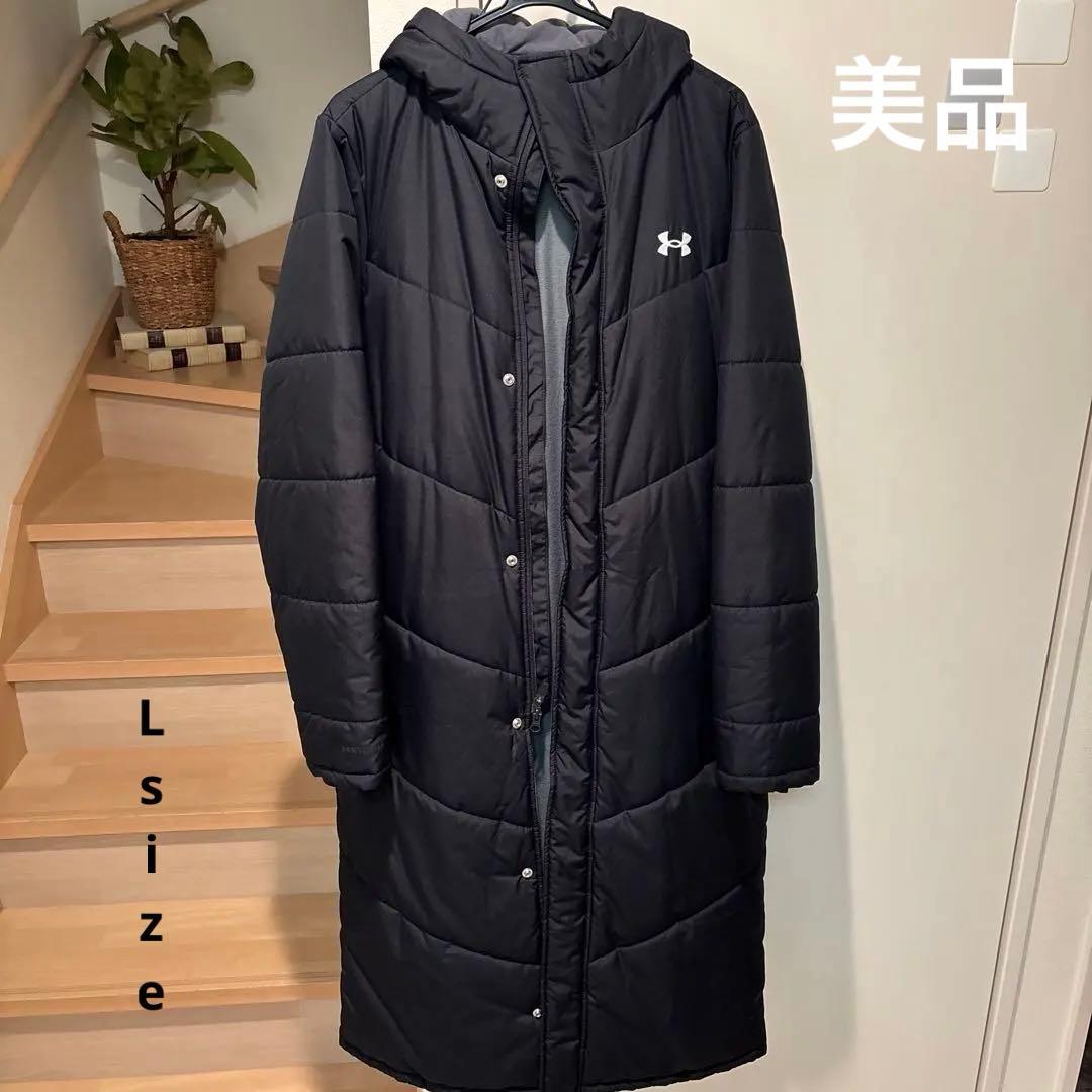 ☆ UNDER ARMOUR ベンチコート　　　L size 美品☆