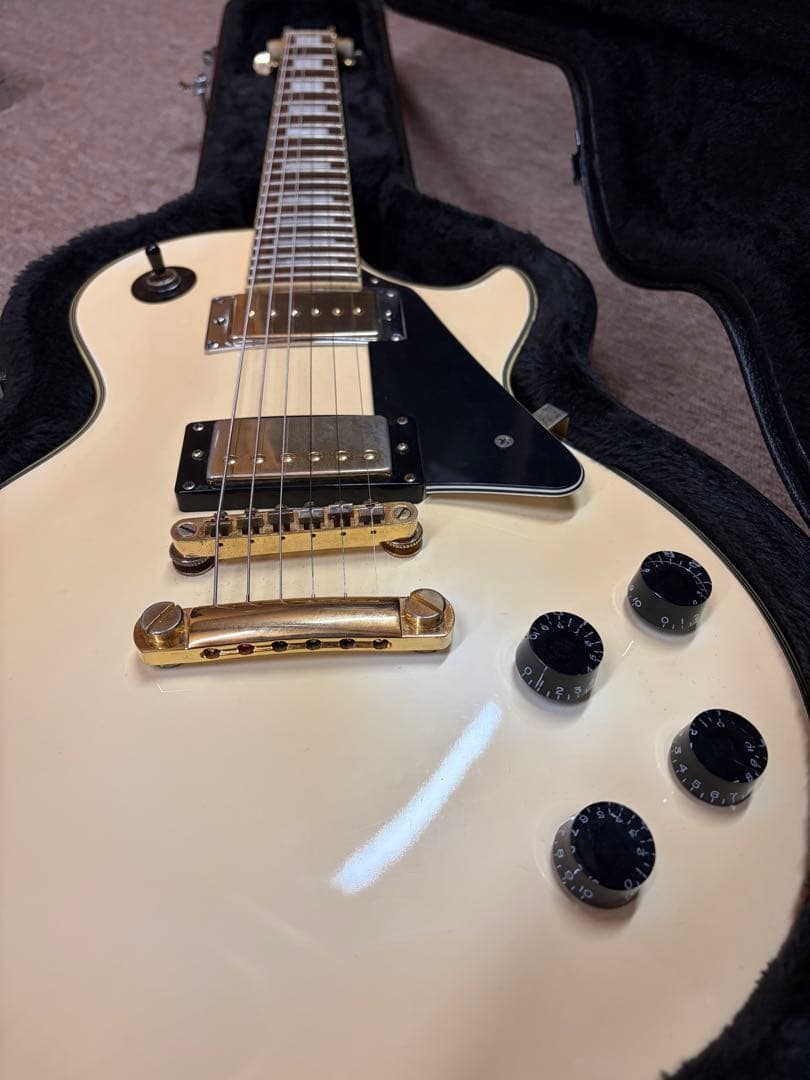 Epiphone LesPaul Custom ハードケース付き