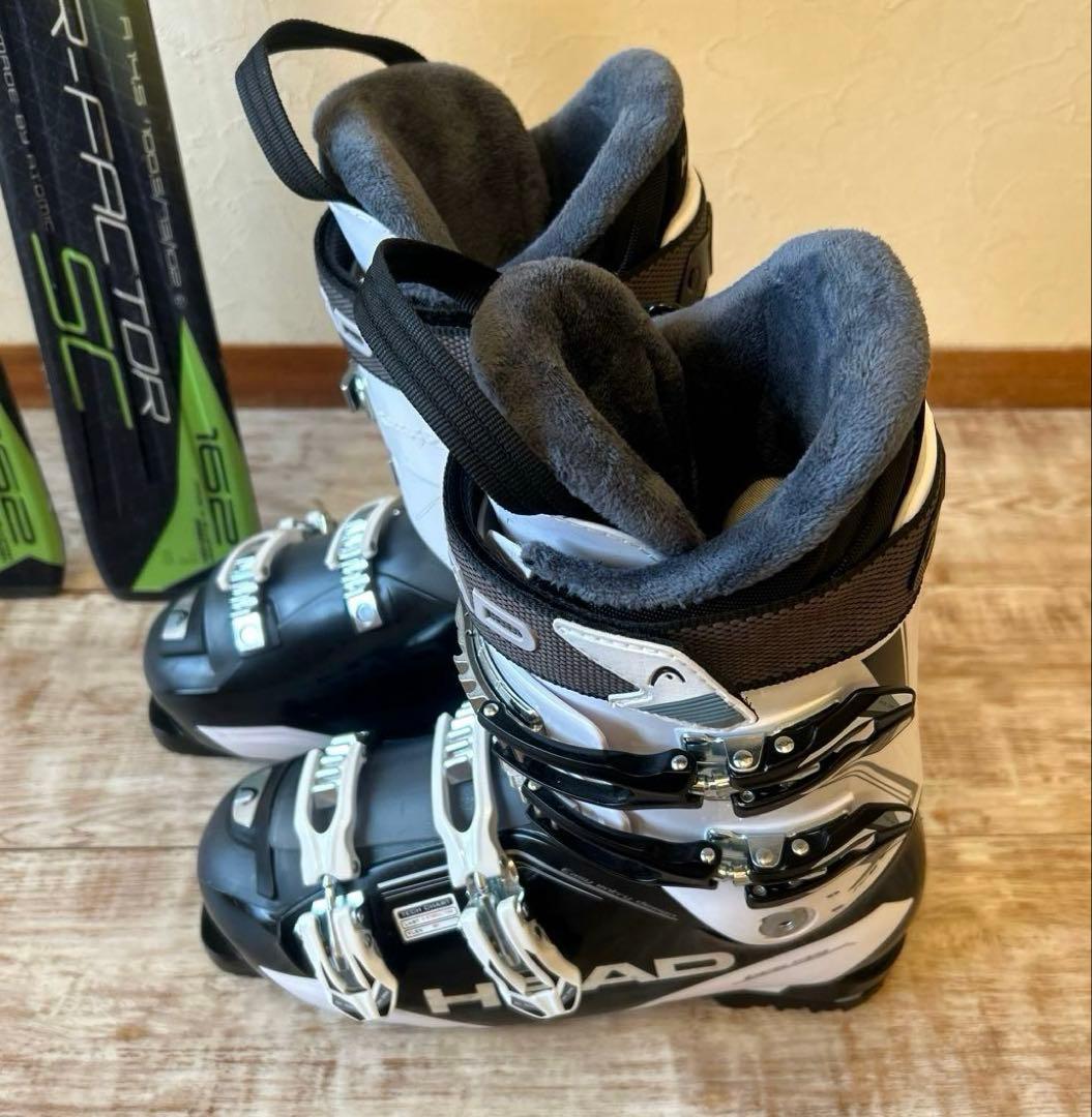 ◾️カービングスキーセット　板162㎝　ブーツ 27㎝　男性用　メンズ用