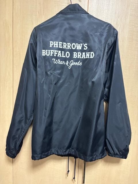 Pherrow's　フェローズ 　コーチジャケット　ブラック　サイズ40