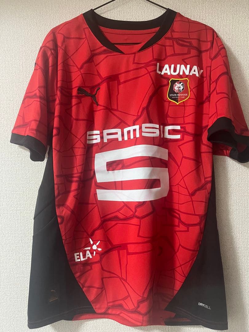 【正規品】古橋亨梧　レンヌ　ユニフォーム　古橋　サッカー　日本代表　新品未使用