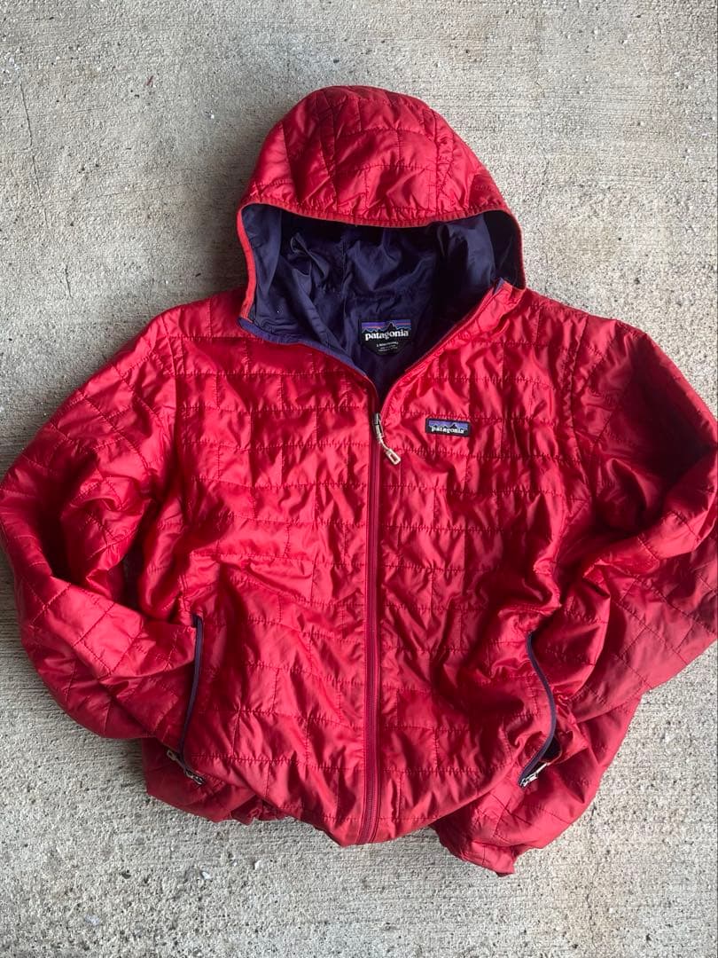 patagonia パタゴニア ナノパフジャケットフーディー　Lサイズ