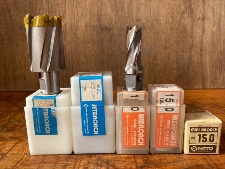 日東工器　ジェットブローチ　ミニブローチ　ハイブローチ