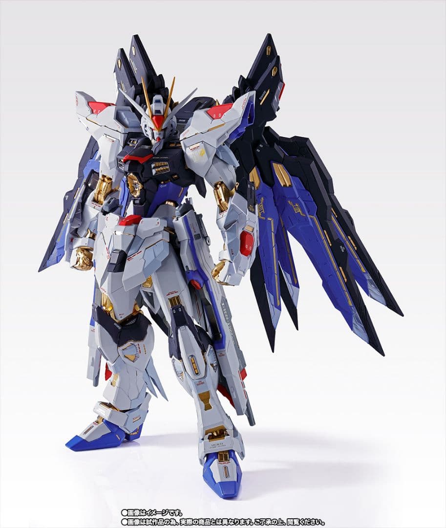 メタルビルド ストライクフリーダムガンダム SOUL BLUE ver+光の翼