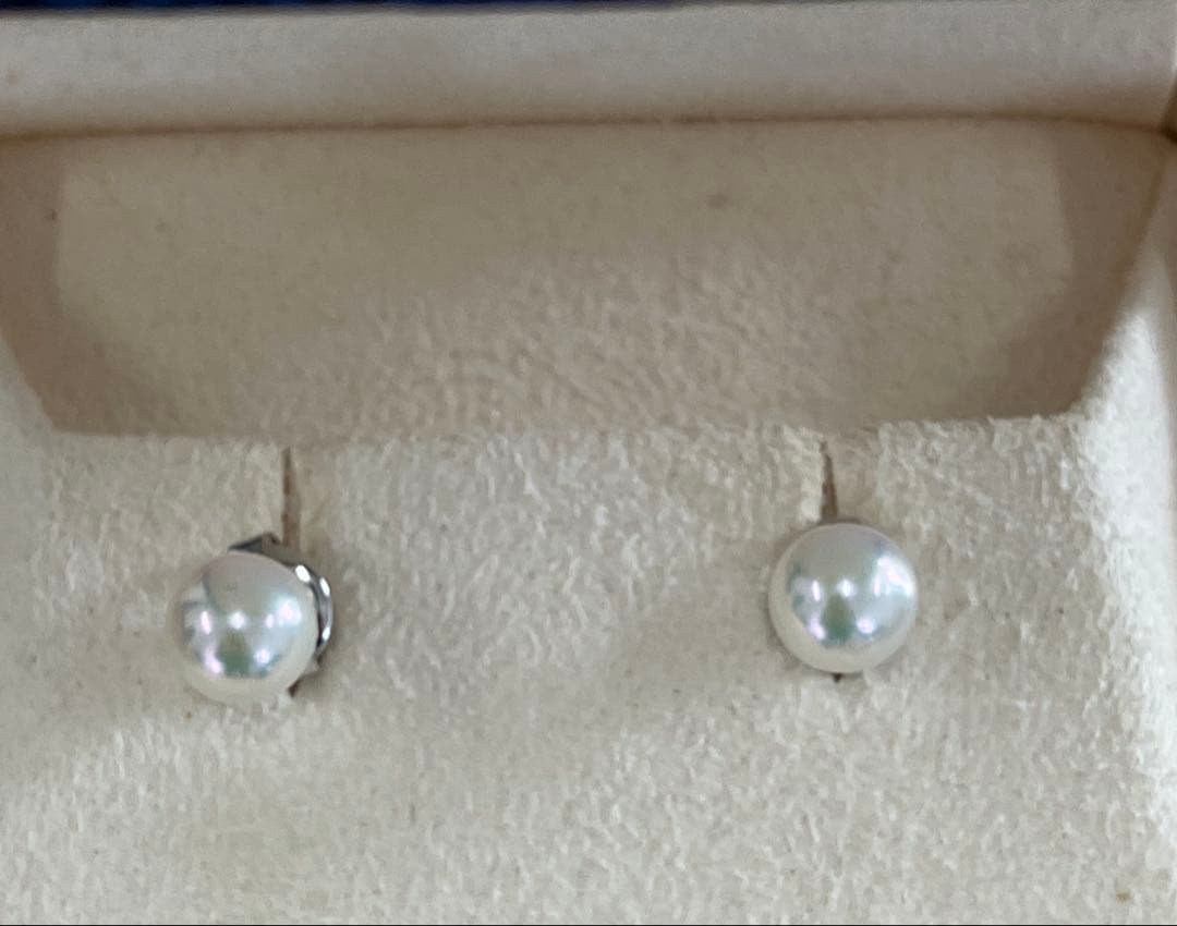 MIKIMOTO ミキモトK18 ゴールド　パール　 真珠　ピアス　アクセサリー