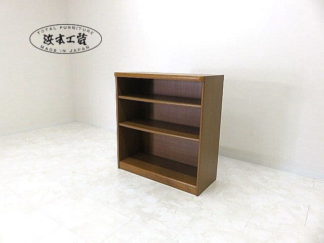 M*I様 美品　浜本工芸　楢材書棚　　サイドボード/リビングボード/サイドキャビ