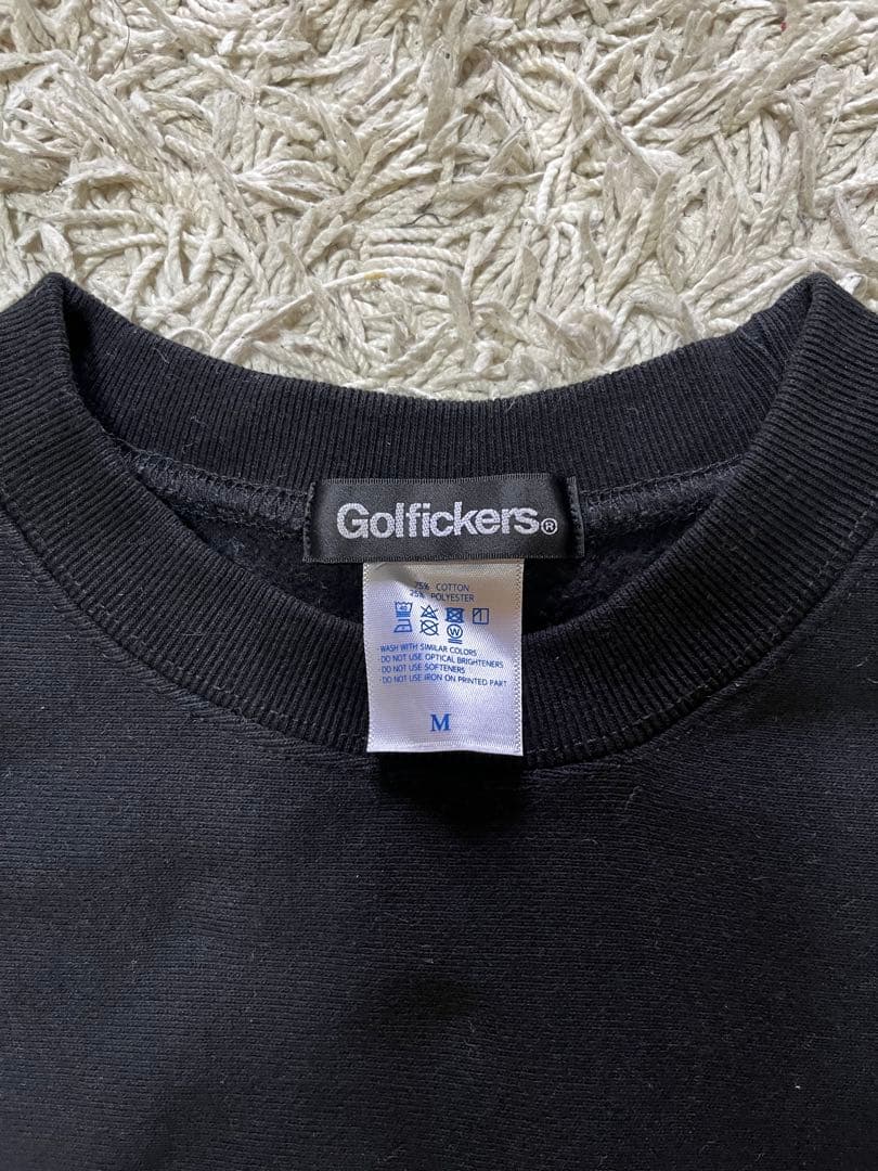 Golfickers Golfman Sucks スウェット M ブラック
