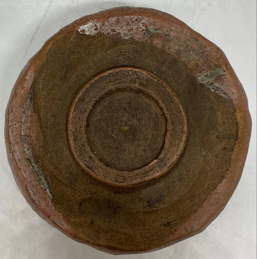 赤楽茶碗　光悦　のき下　共箱　e7762b