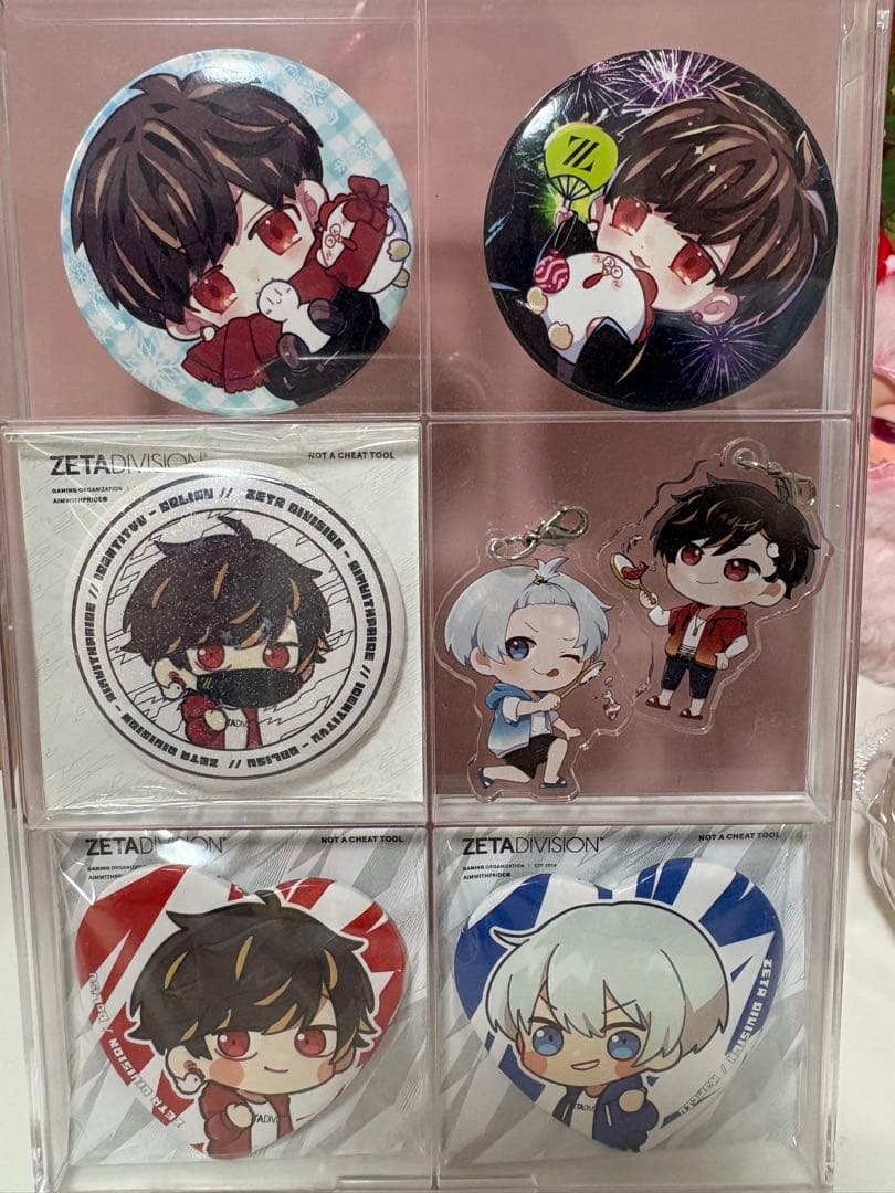 ZETADIVISION 缶バッジ どりす あげどり はめつ