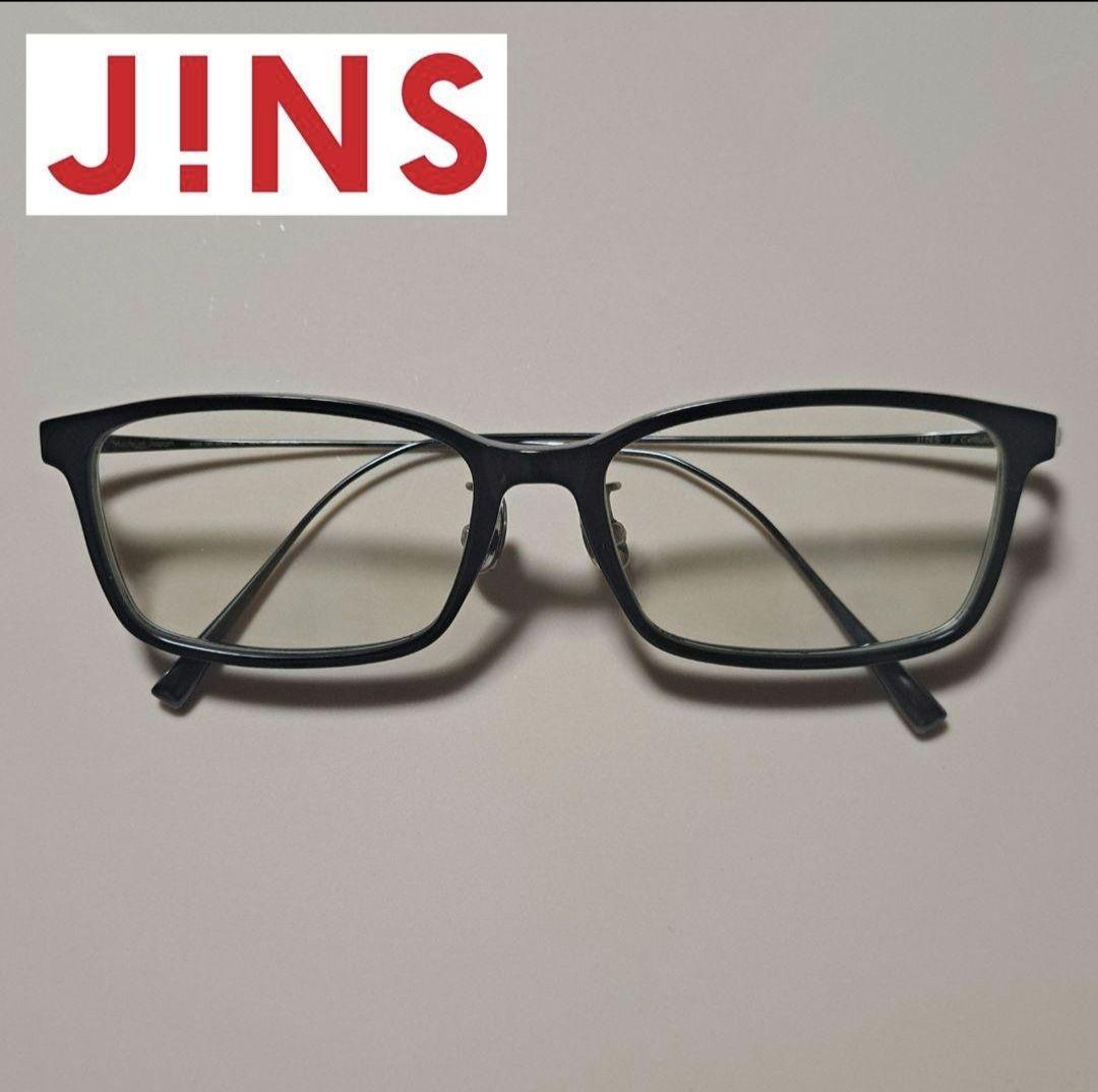 JINS セルロイド メガネ 鯖江 チタン Sabae ブラック