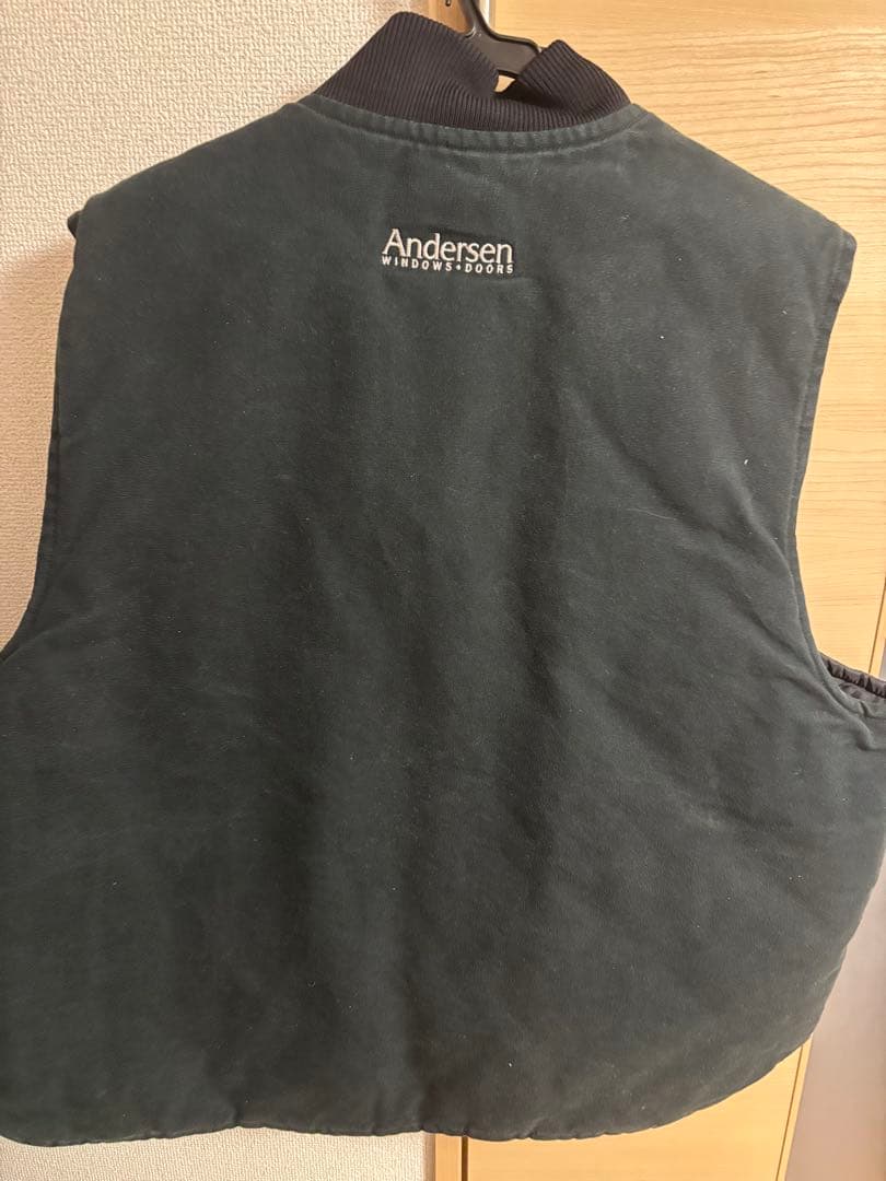 Carhartt ダックベスト 企業ロゴ入り