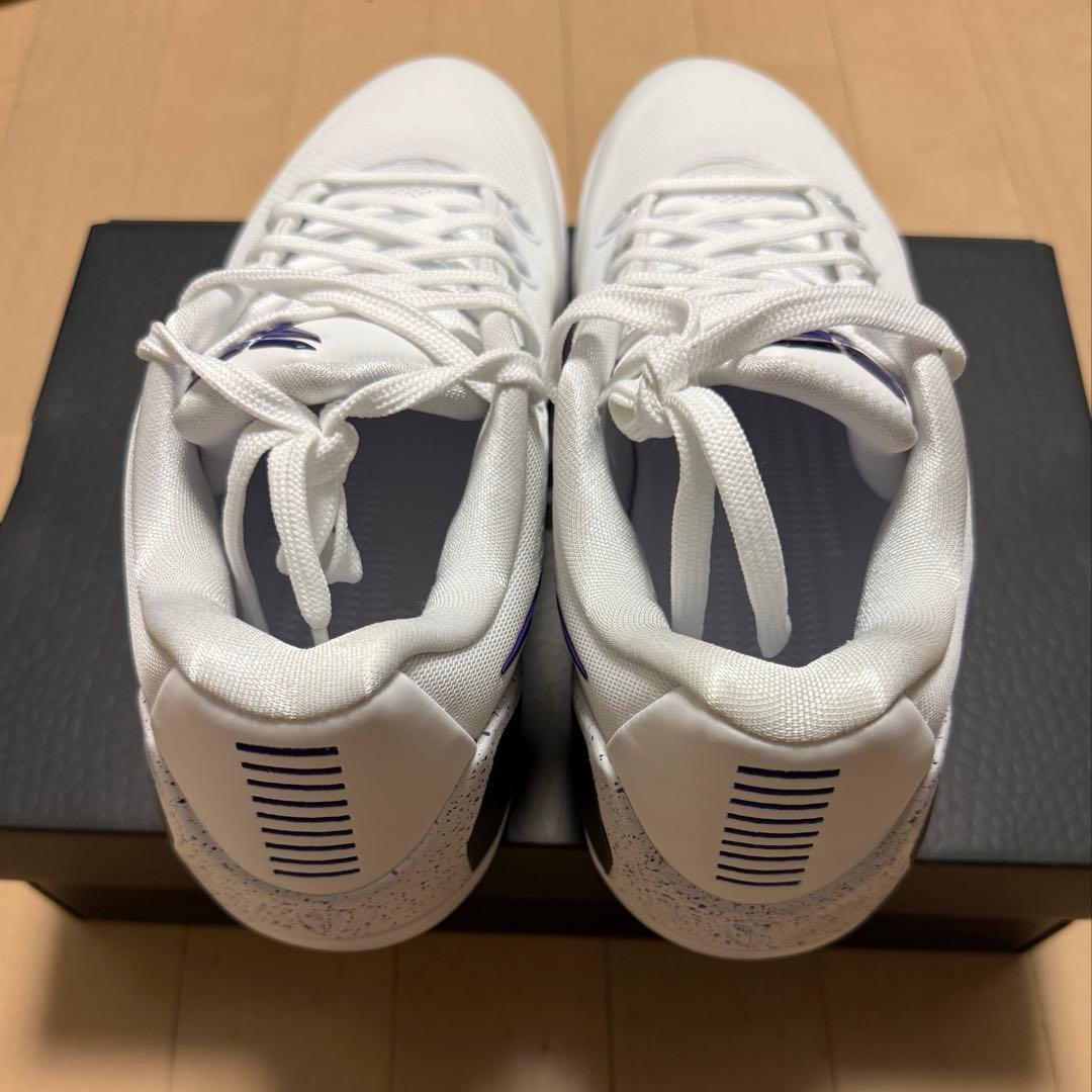 Nike KOBE9 Low 27.5cm ホワイトパープル