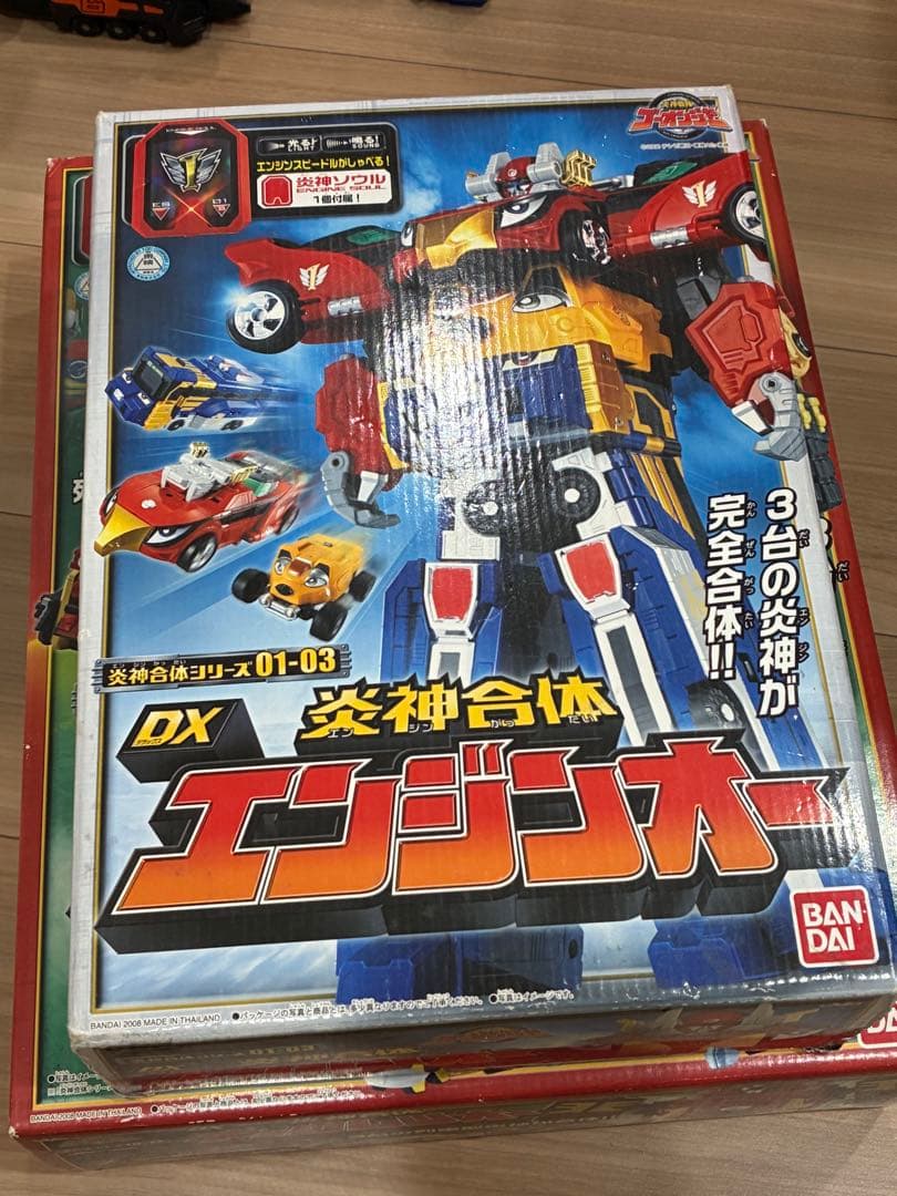 DX炎神合体エンジンオー G12 炎神ソウル 炎神戦隊ゴーオンジャー パーツ完備