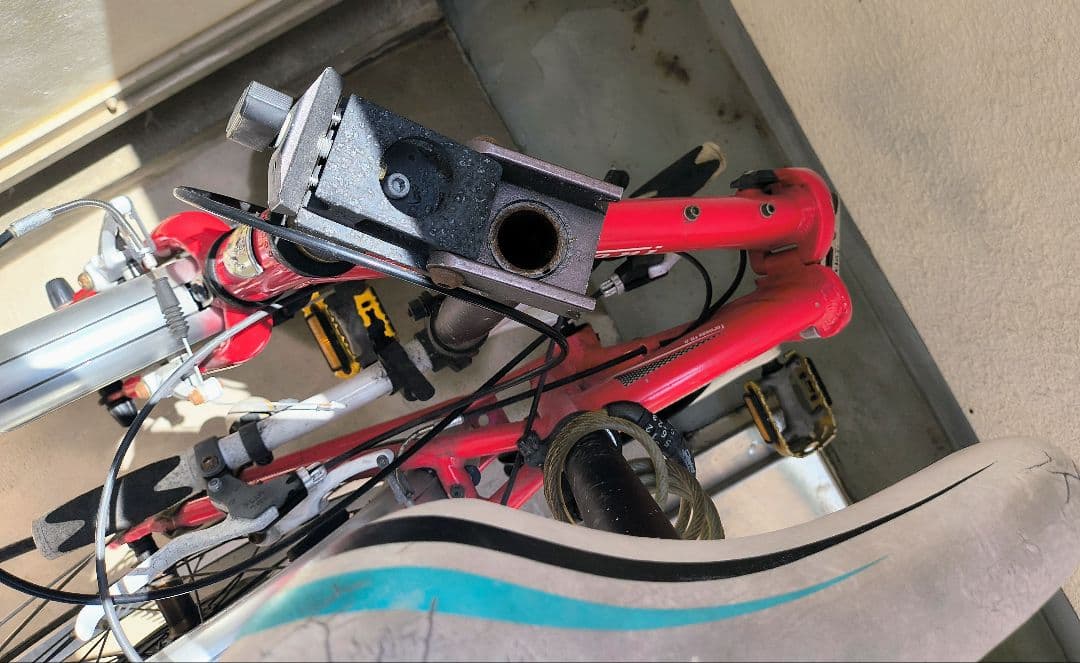 ★オマケ付★Ferrari 折りたたみ自転車★泥除け付★レッド