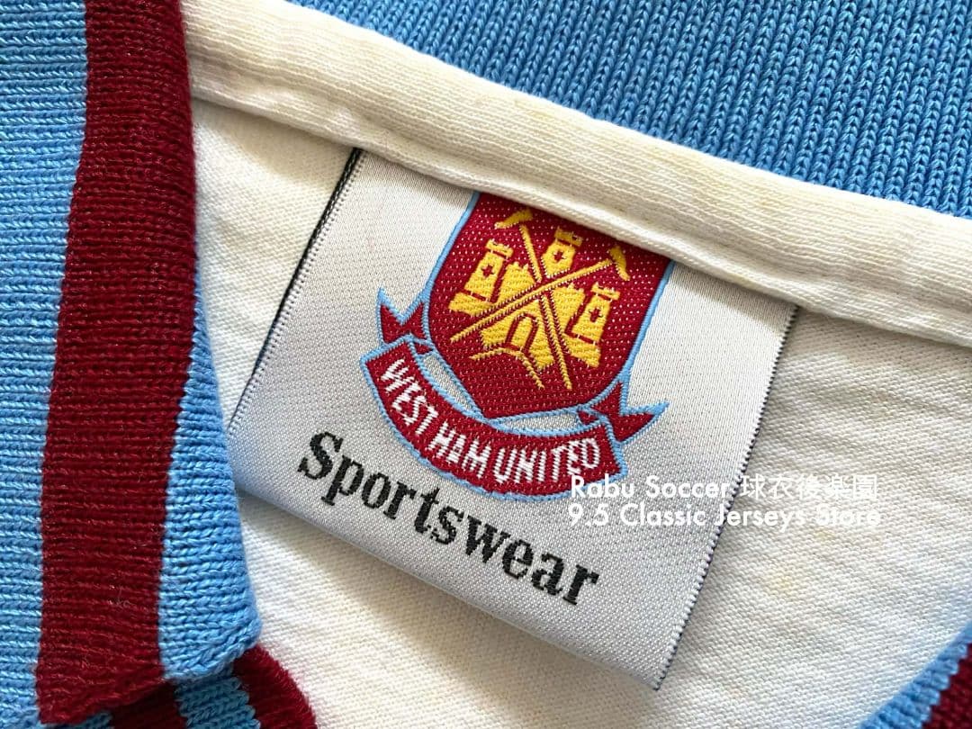 ウェストハム ユナイテッド 1980 アウェイ ユニフォーム