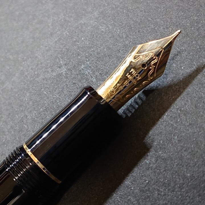 PILOT 万年筆 カスタム742 ブラック ペン種M型（中字）