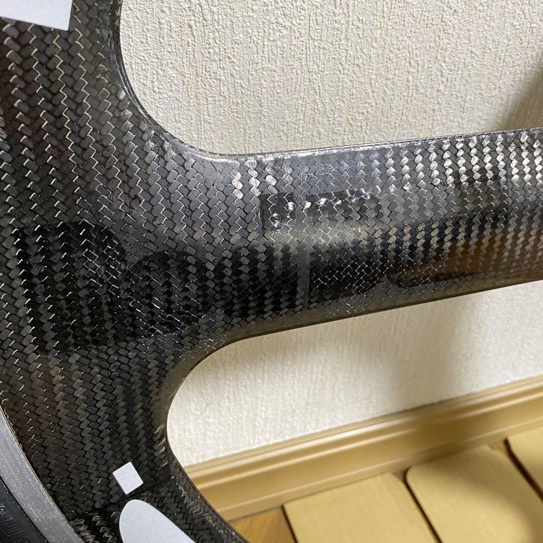 HED カーボンバトンホイール トラック用　ピストバイク　フロント　クリンチャー