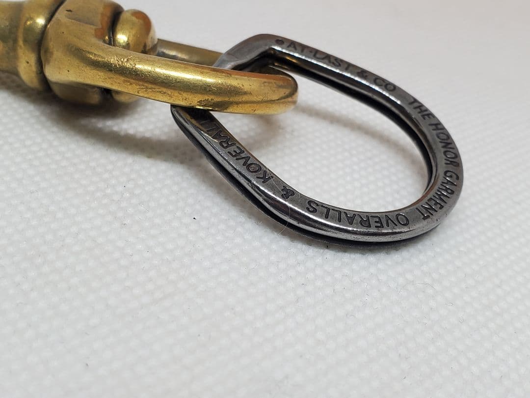 アットラスト キーリング1 TIMEWORN AtLast ブッチャープロダクツ