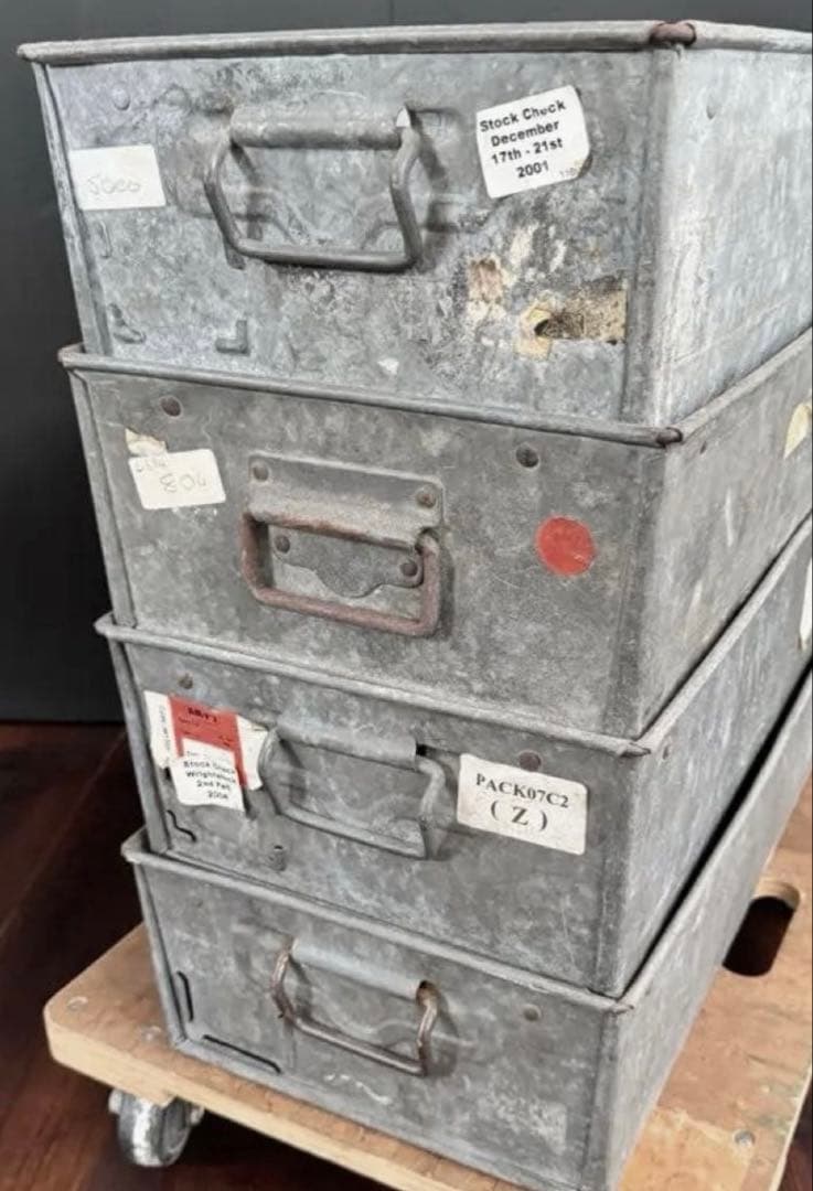 ボックス コンテナ　ヴィンテージ　8個