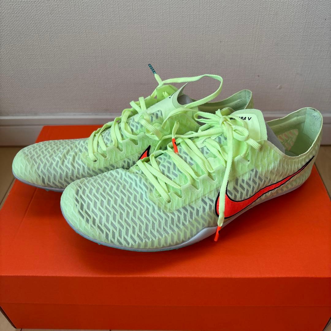 Nike ズームマンバ　26.5 スパイクシューズ イエロー/オレンジ