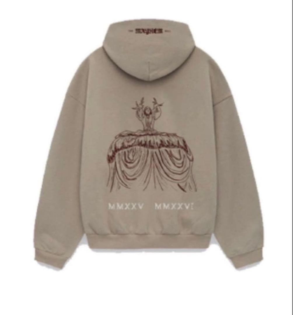 Lady Gaga The MAYHEM ZIP HOODIE　M ベージュ