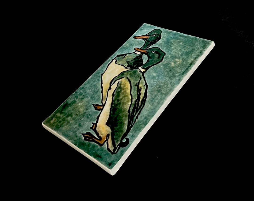 Meissen マイセン/※珍品 1級品 陶板 鳥