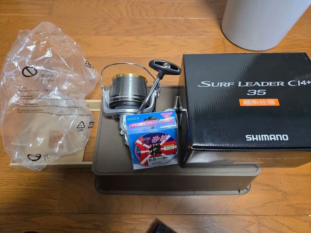 18 サーフリーダー　CI4+　35 細糸仕様　ライン付き
