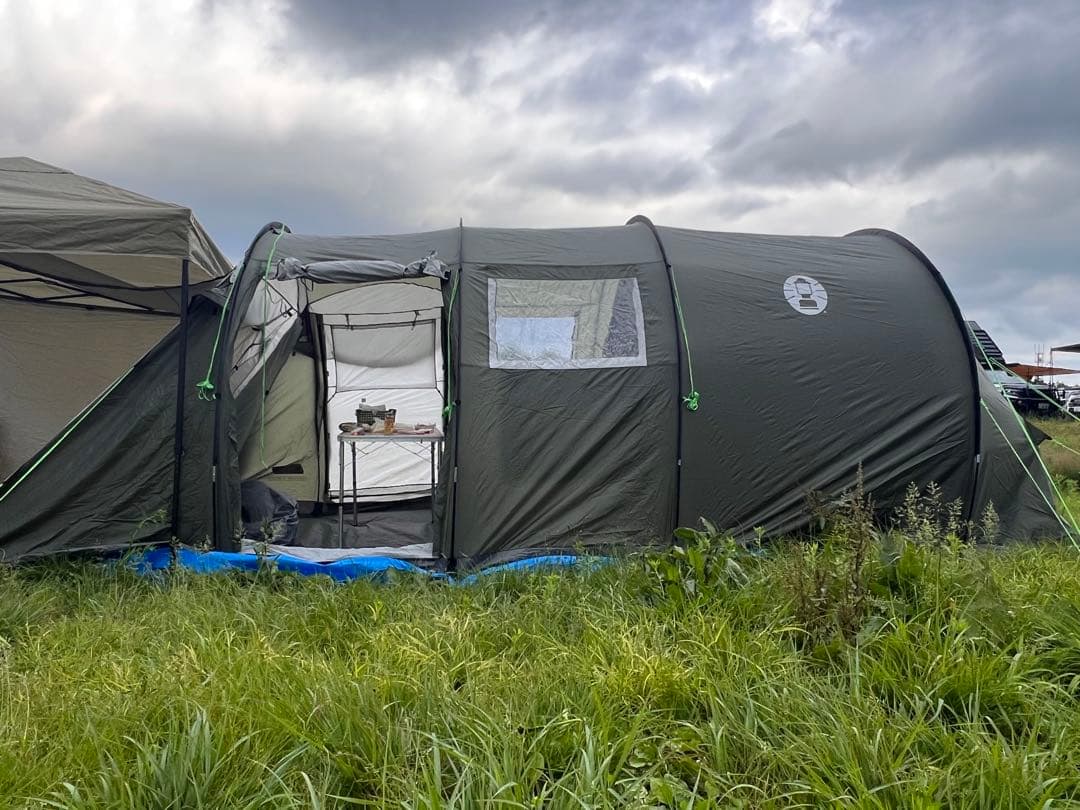 凪*様 【大幅値下げ】日本未発売希少なコールマン！トンネルテント！秋冬用に！