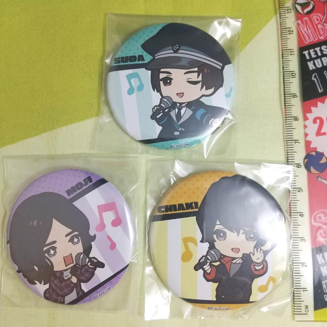 囚われのパルマ カラオケの鉄人 カラ鉄 コラボ 缶バッジ 須田 チアキ 門司