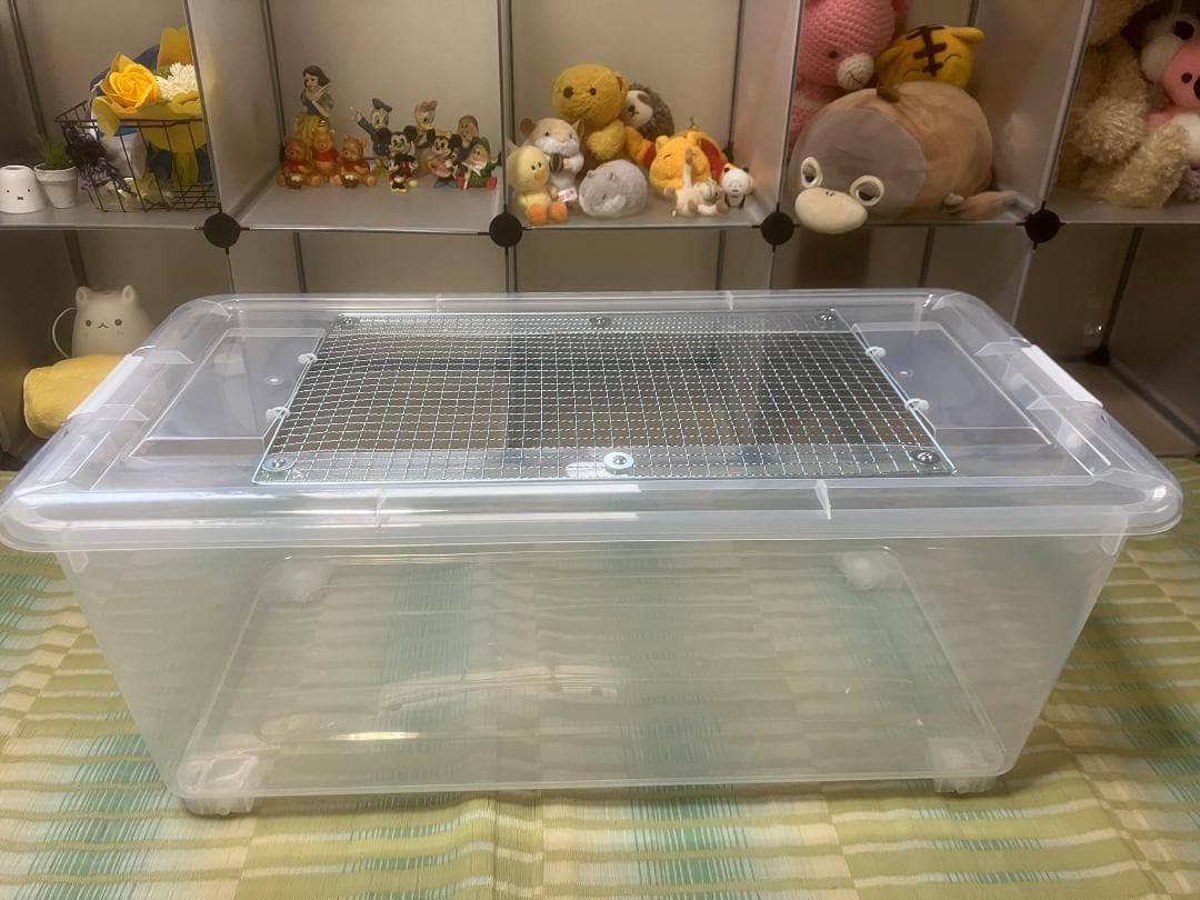 ④【お得２個セット】広い大きい快適な爬虫類・両生類用飼育ケース　ゲージ