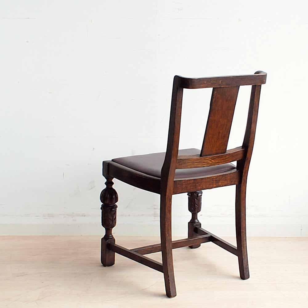 ミッキー様 バルボスレッグ オーク材 チェア B ZR24226