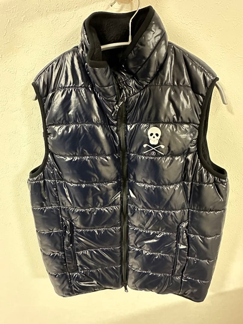 MARK＆LONA メンズ リバーシブルダウンベスト