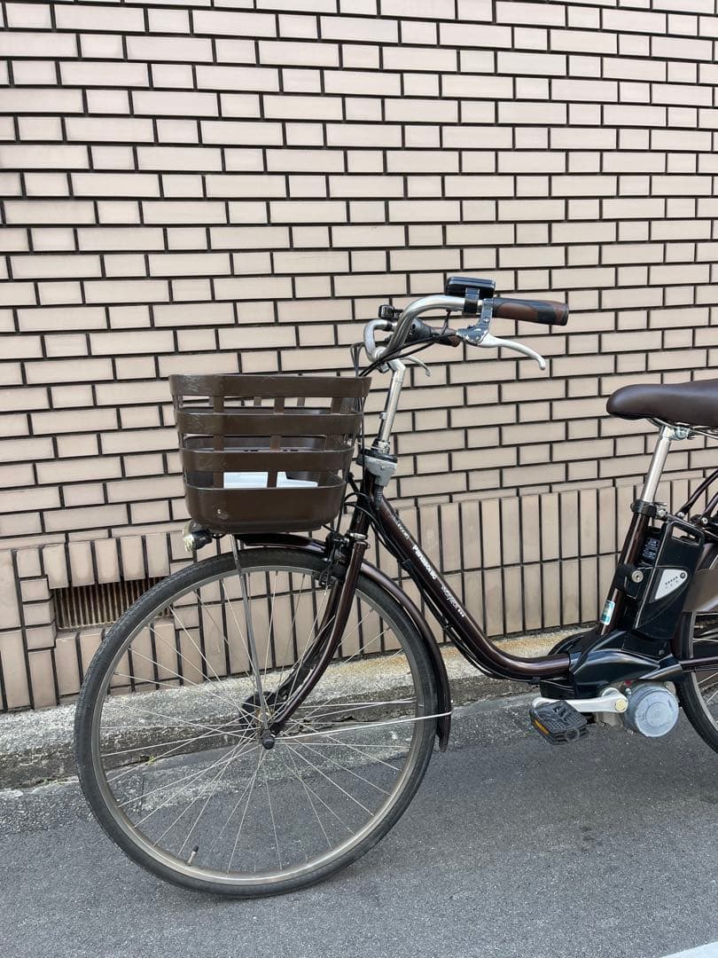 8.9ahパナソニック電動アシスト自転車26インチ