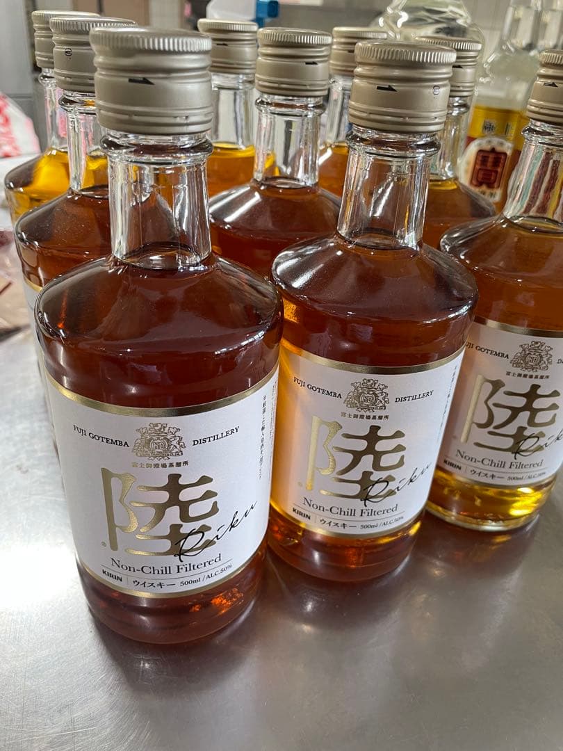 Kirin 陸 Riku ウイスキー 500ml 9本