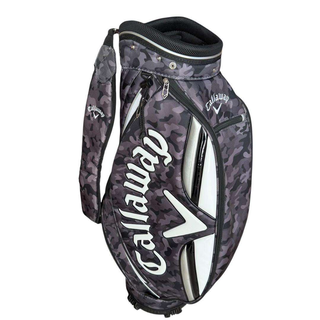 キャロウェイ カモフラ柄 キャディバッグ 9型 希少モデル 123-32