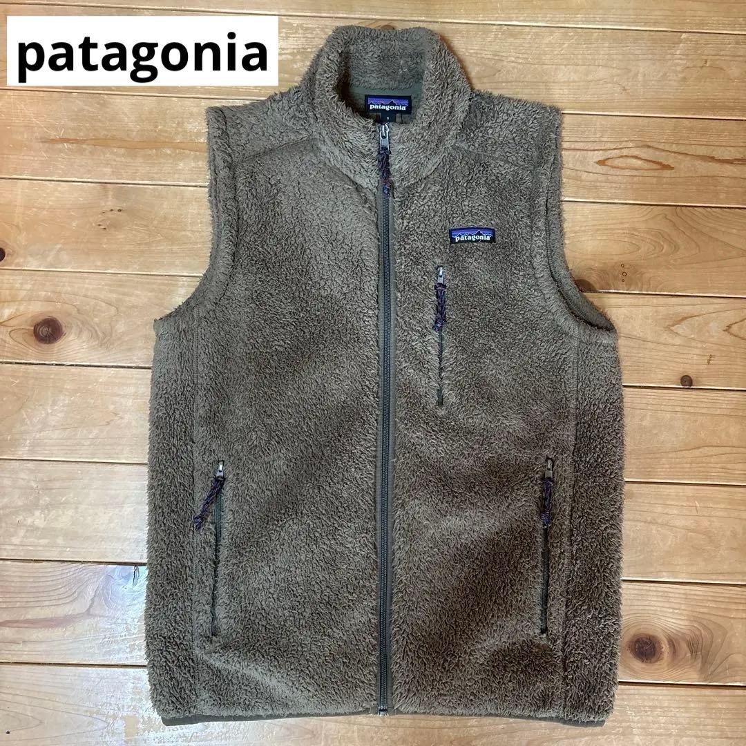 patagonia ロスガトス フリース ベスト ブラウン Sサイズ