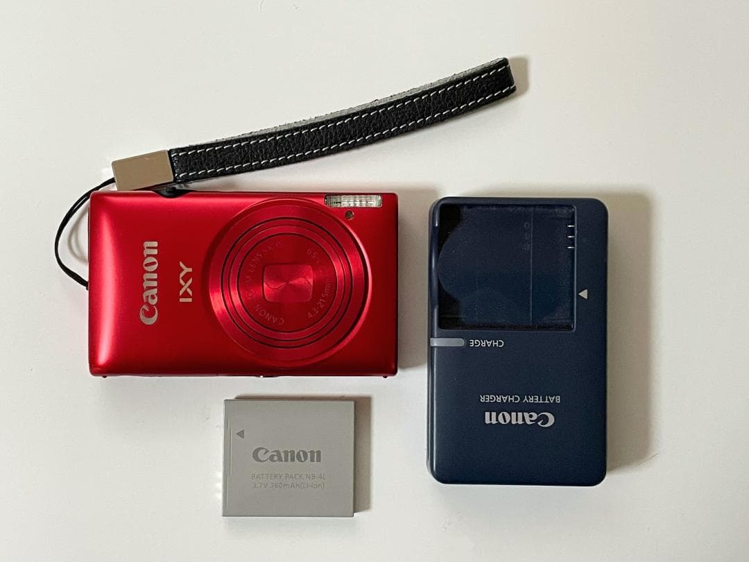 コンパクトデジタルカメラ Canon IXY 410F レッド