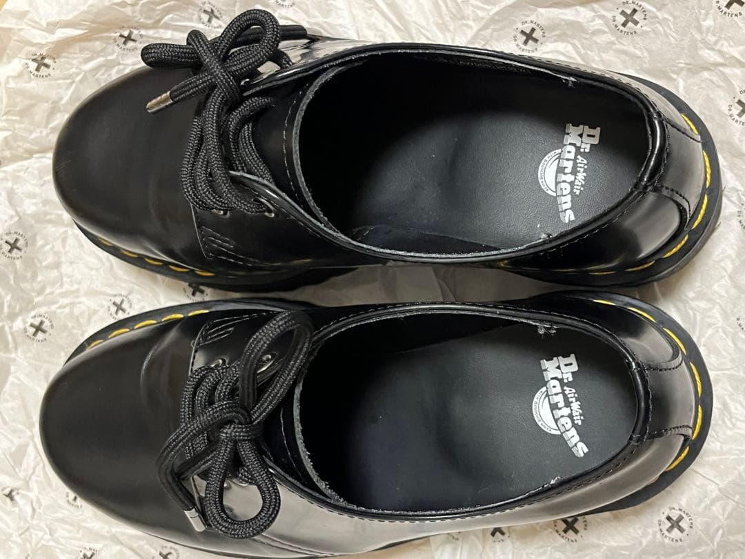 Dr.martens ドクターマーチン　QUAD 3 ホール シューズ ブラック