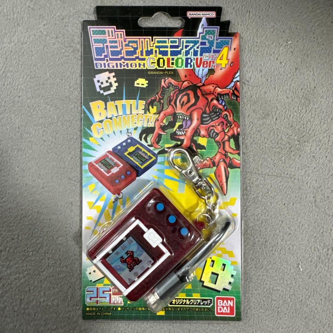 デジタルモンスターCOLOR Ver.4 オリジナルクリアレッド