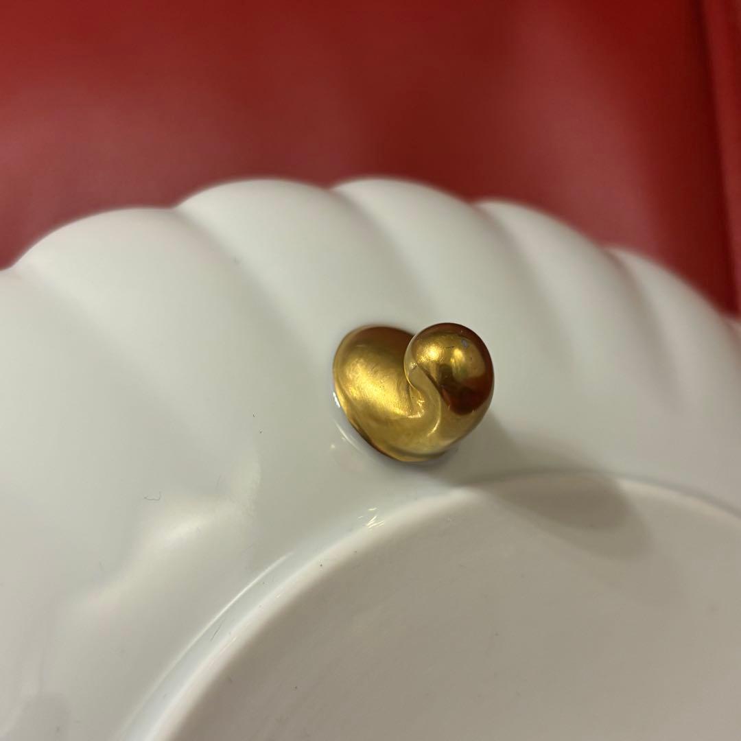 希少 三ツ足 染錦白梅蘭 香蘭社