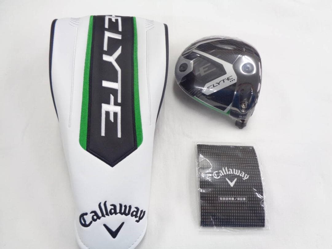 未使用ELYTE トリプルダイヤモンド 9.0度 ドライバー ヘッド★日本正規品