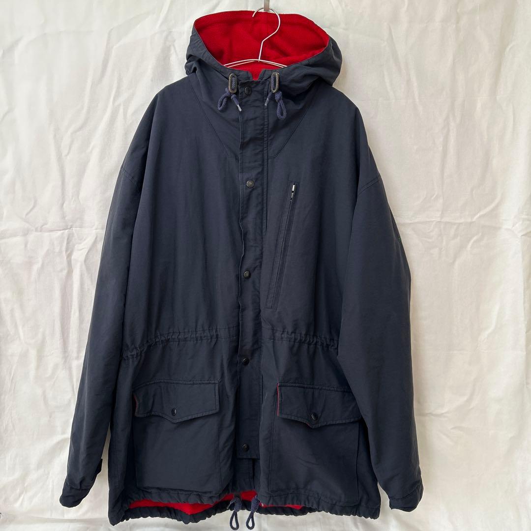 ポロスポーツ　マウンテンジャケット　ネイビー　フリース　XL