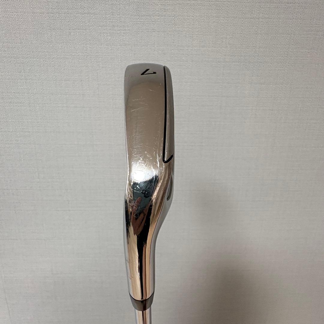 Aiスモーク 7番アイアン レフティ用　純正スチールシャフト　フレックスS