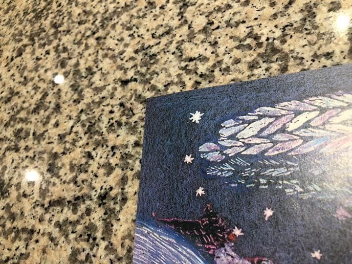 スタジオジブリ　魔女の宅急便　1989年作品劇中絵画　虹の上を飛ぶ船