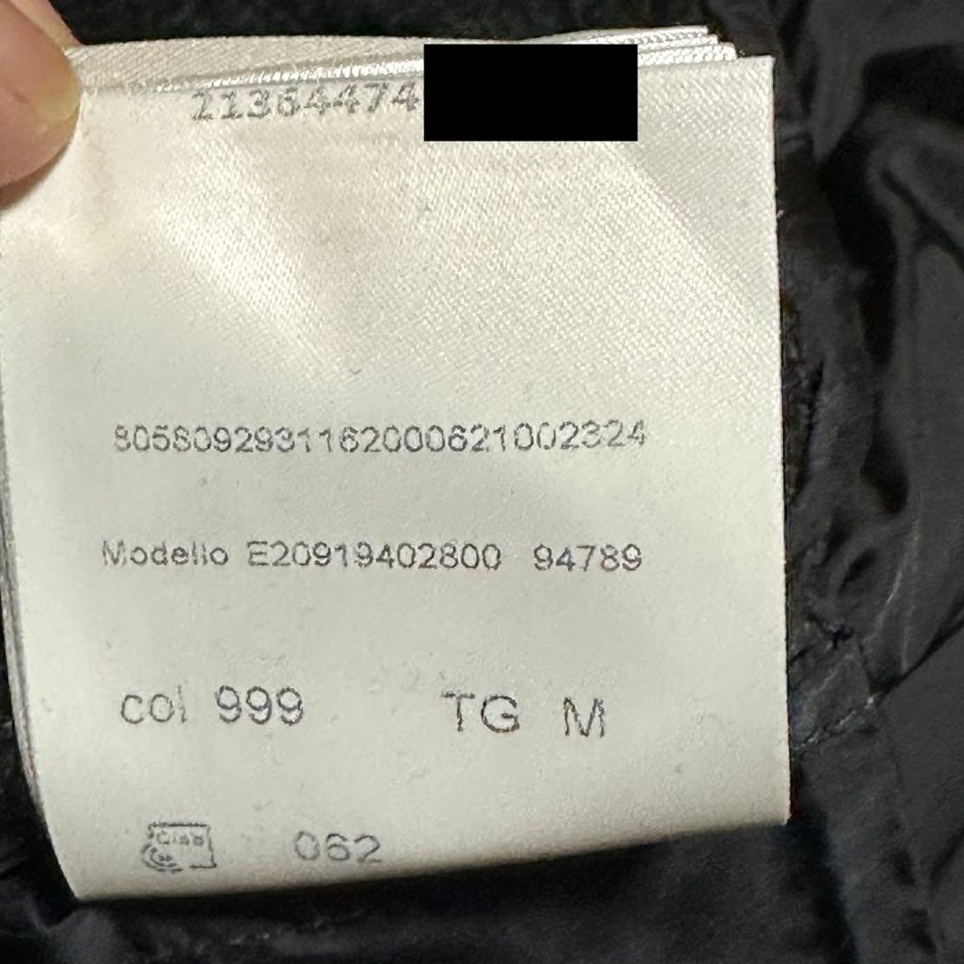 けいろくさま　モンクレール ハイブリッドダウン カーディガン マグリア 黒 M