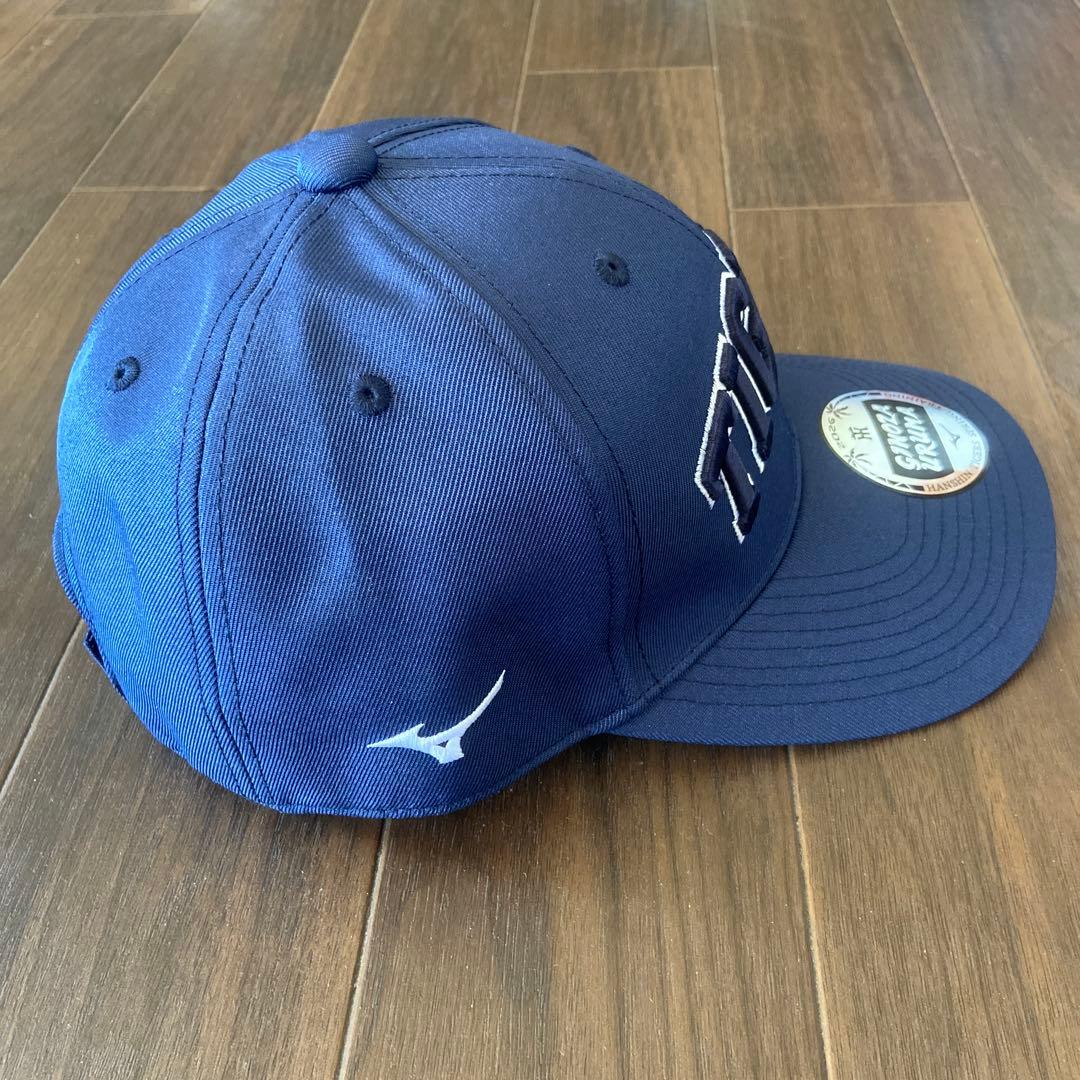 阪神 2026 宜野座うるまキャンプ Mizuno社製 キャップ ネイビー