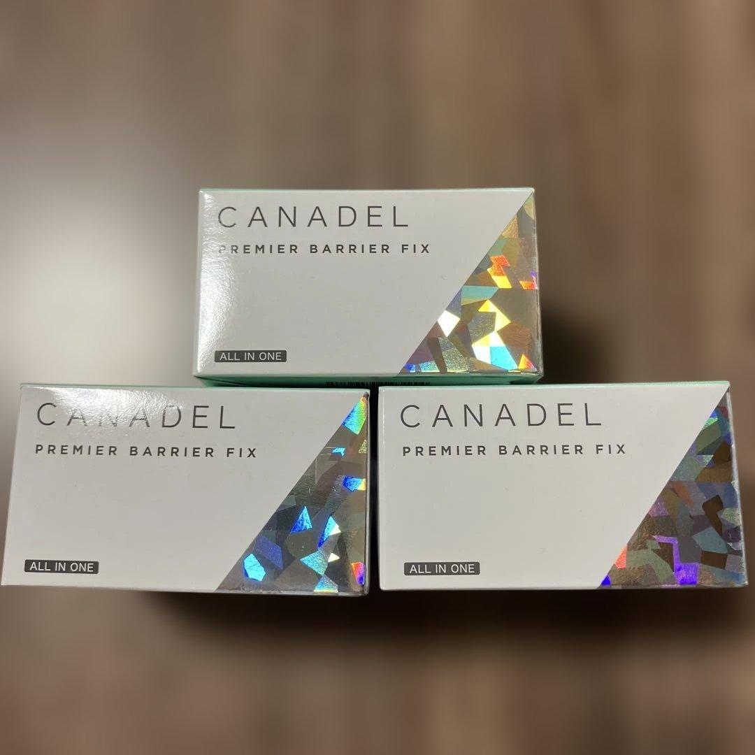 【新品】カナデル　プレミアバリアフィックス美容液ジェル58g×3箱セット